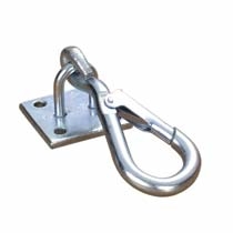 Shires Snap Hook On wall Plate