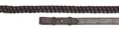 Shires Aviemore Plaited Leather Reins