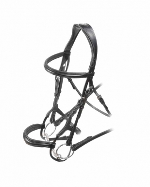 Shires Velociti Rolled Padded Cavesson Bridle (RRP ÃÂ£82.99)