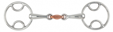 Shires Bevel Bit with Copper Lozenge