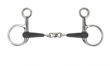 Shires EquiKind + Hanging Cheek Peanut Link Bit