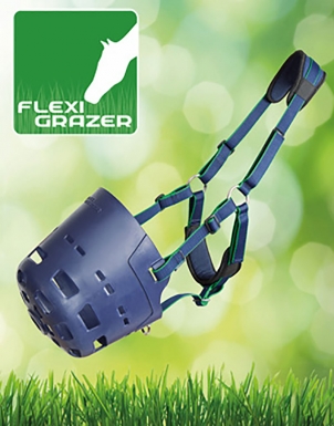 Shires FLEXI GRAZER Grazing Muzzle